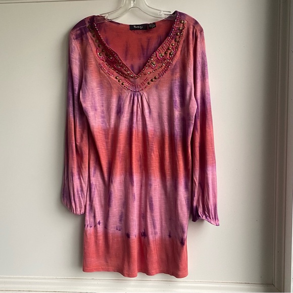 Raviya Other - Raviya Tie Dye Cover Up Dress